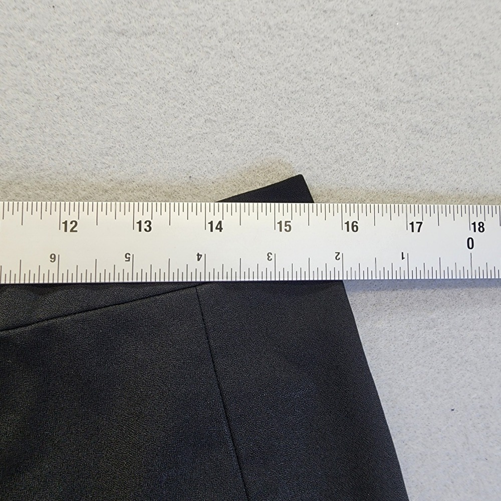 J. Crew Black Mini Skirt Career Professional Stretch Lined Style 03394 SP14 10 - Picture 9 of 10